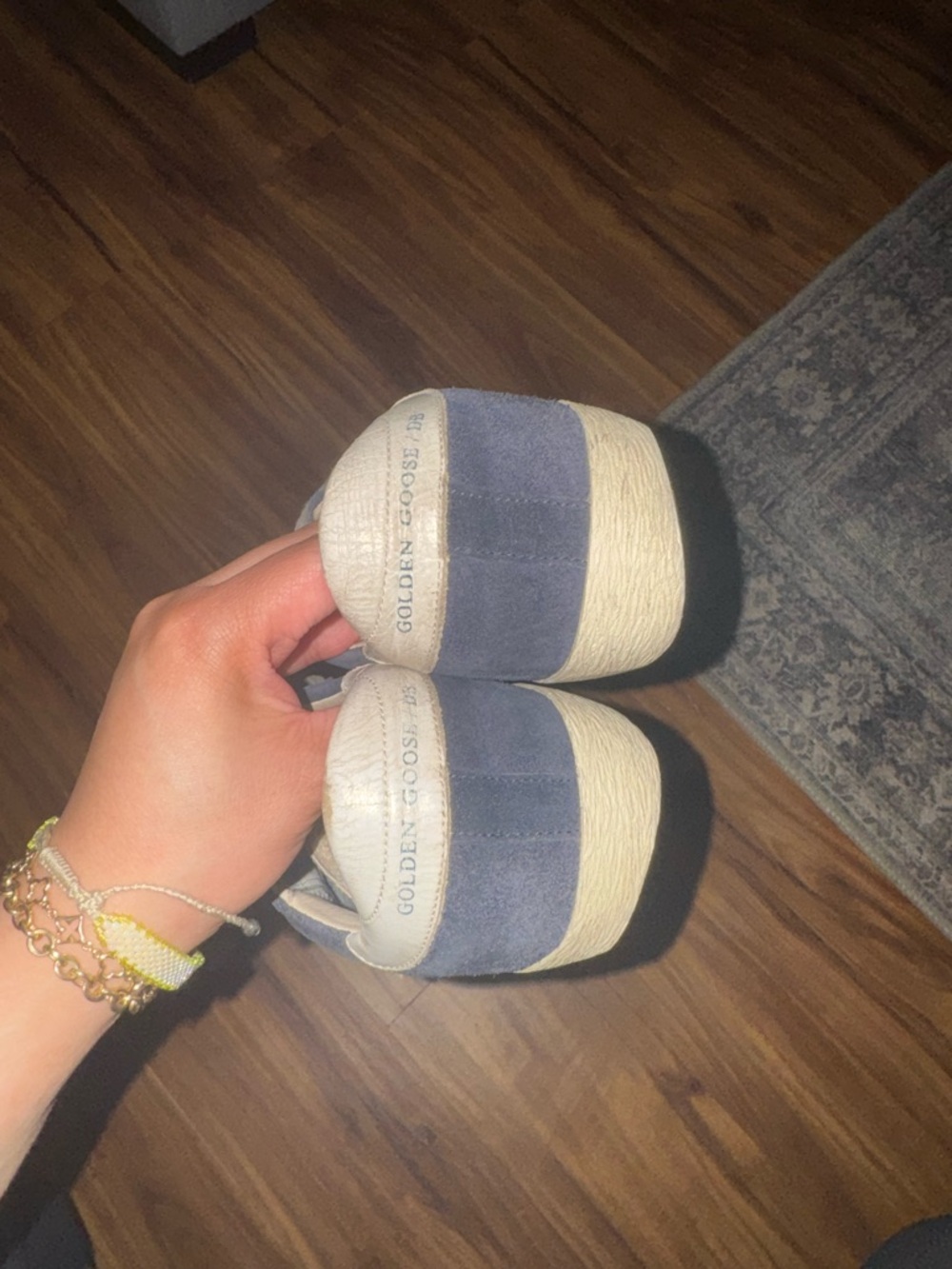 Golden Goose Superstars Navy Size 36 - Picture 4 of 5